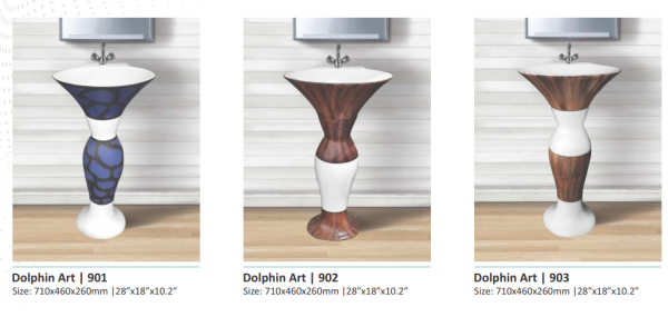 Dolphin Art – Designer Wash Basins